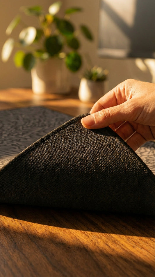 The desk pad is the rug of the workspace