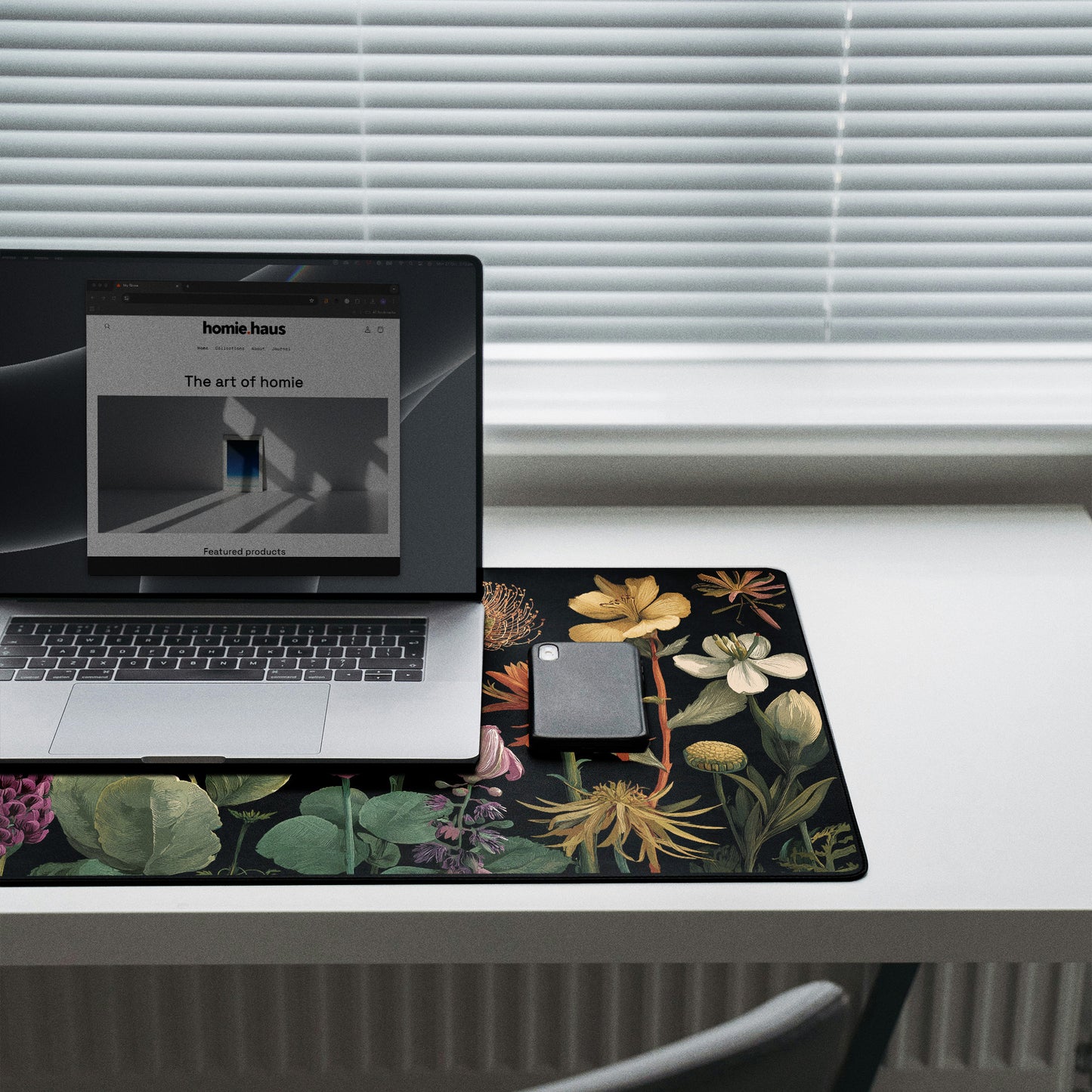Desk Mat - Botanical After Dark - DM001